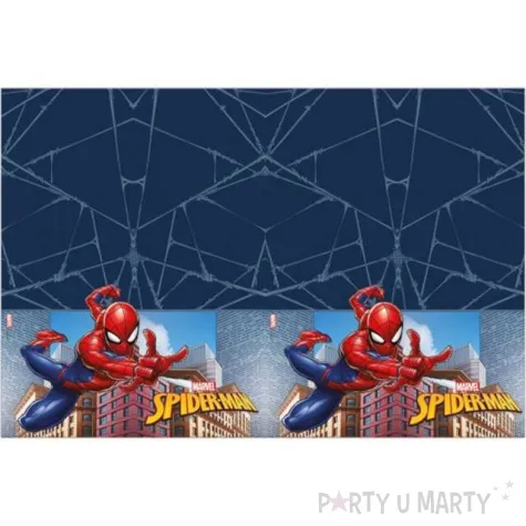 obrus foliowy spiderman crime fighter procos 180 x 120 cm