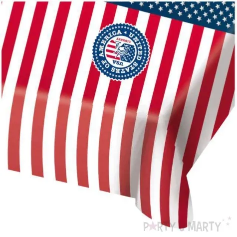 obrus foliowy usa party folat 180 x 130