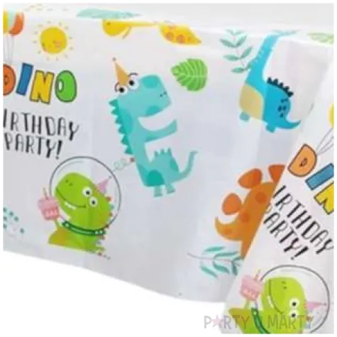 obrus foliowy wesole dinozaury jix 220x130 cm