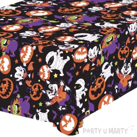 obrus happy halloween male potwory guirca 137 x 274 cm