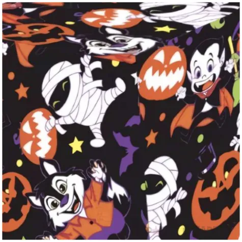 obrus happy halloween male potwory guirca 137 x 274 cm