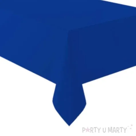 obrus papierowy blueberry granatowy amscan 274x137 cm