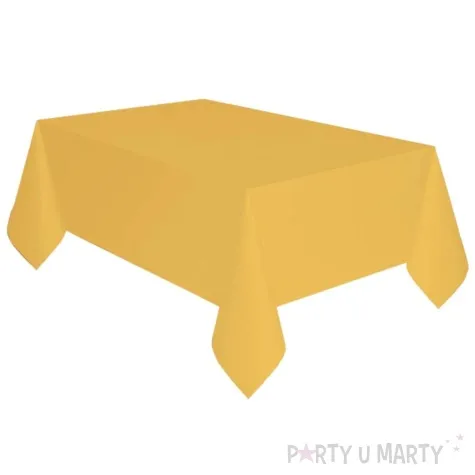 obrus papierowy buttercup zolty amscan 274x137 cm