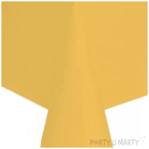 obrus papierowy buttercup zolty amscan 274x137 cm