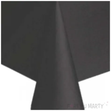 obrus papierowy charcoal czarny amscan 274x137 cm