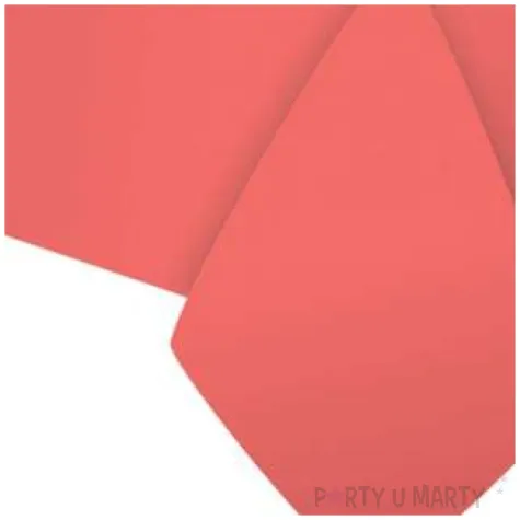 obrus papierowy classic koralowy godan 183 x 132 cm