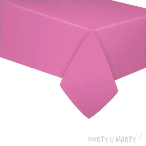 obrus papierowy classic rozowy godan 183 x 132 cm
