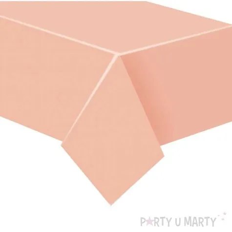 obrus papierowy classic rozowy jasny godan 183 x 132 cm