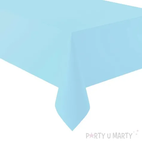 obrus papierowy clear sky blekitny amscan 274x137 cm