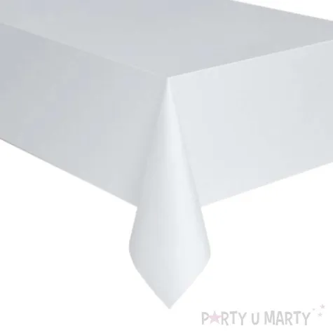 obrus papierowy coconut bialy amscan 274x137 cm