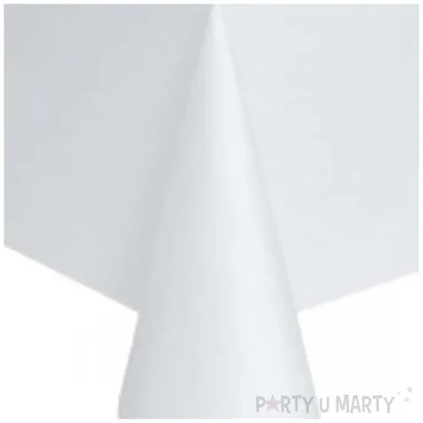 obrus papierowy coconut bialy amscan 274x137 cm