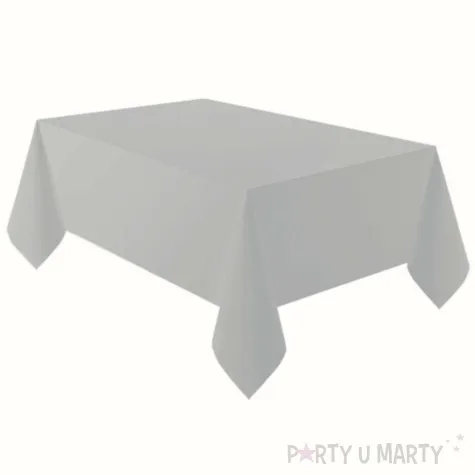 obrus papierowy graphite szary amscan 274x137 cm