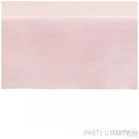 obrus syntetyczny classic rozowy jasny partydeco 180 x 120 cm