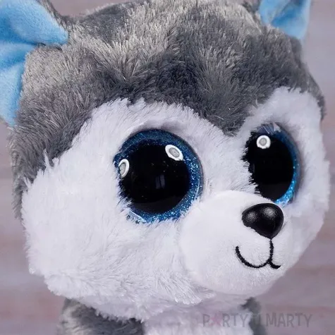 oczka bezpieczne brokatowe niebieskie stoklasa 25 mm 2 szt