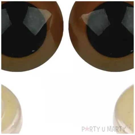 oczka bezpieczne classic brazowy brewis 8 mm 10 szt