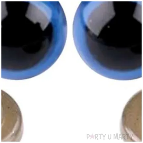 oczka bezpieczne classic niebieskie stoklasa 14 mm 2 szt