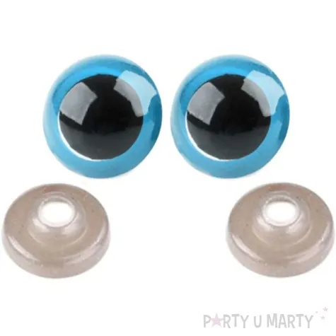 oczka bezpieczne classic niebieskie stoklasa 20 mm 2 szt