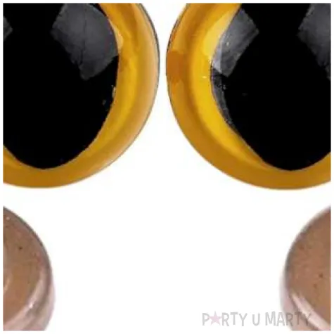 oczka bezpieczne kocie oczy brazowe stoklasa 14 mm 2 szt