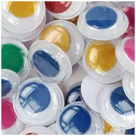 oczka classic mix titanum 15 mm 60 szt