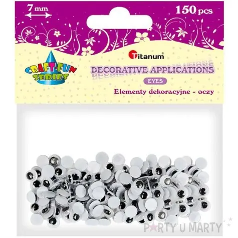 oczka classic titanum 7 mm 150 szt