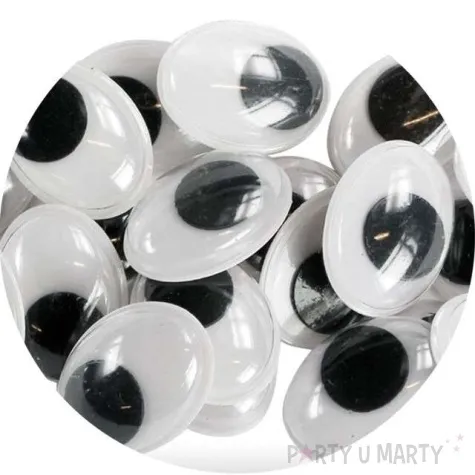 oczka owalne ruchome titanum 20 mm 20 szt