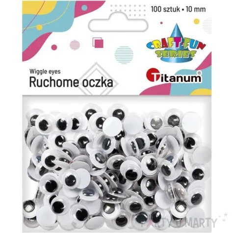 oczka ruchome titanum 10 mm 100 szt