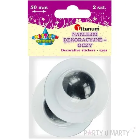 oczka samoprzylepne classic xl titanum 5 cm 2 szt