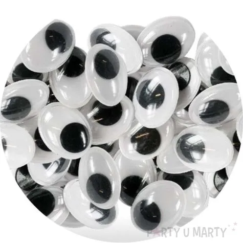 oczka samoprzylepne owalne titanum 6x8 mm 50 szt