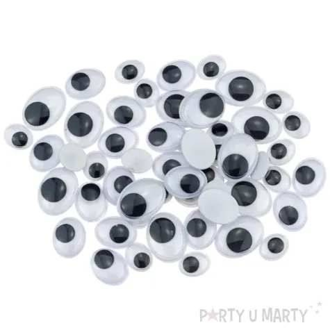 oczka samoprzylepne ruchome brewis 10 16 mm 54 szt