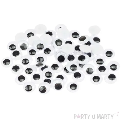 oczka samoprzylepne ruchome brewis 16 20 mm 40 szt