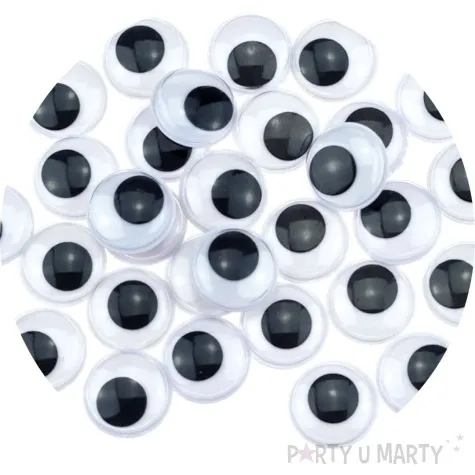 oczka samoprzylepne ruchome brewis 18 mm 30 szt