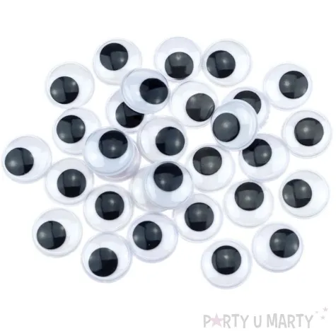 oczka samoprzylepne ruchome brewis 18 mm 30 szt