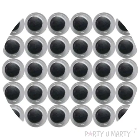 oczka samoprzylepne ruchome titanum 12 mm 30 szt