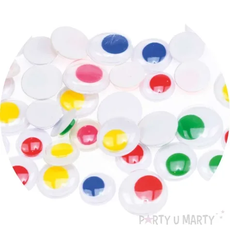 oczka saoprzylepna ruchome mix brewis 12 16 mm 16 szt