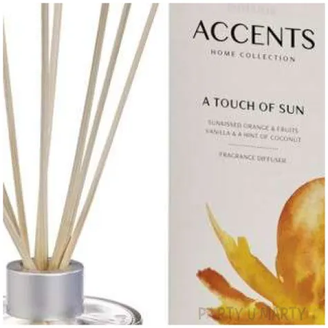 odswiezacz zapachowy accents a touch of sun patyczki bolsius 100 ml