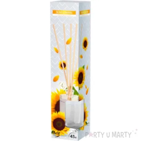 odswiezacz zapachowy slonecznik patyczki bispol 45 ml