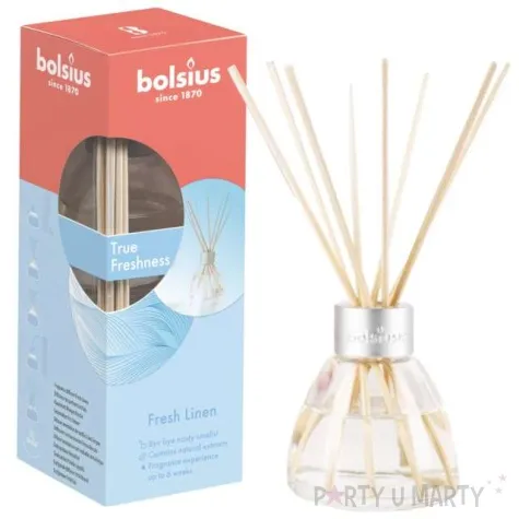 odswiezacz zapachowy true freshness swieze pracie patyczki bolsius 45 ml