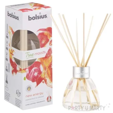 odswiezacz zapachowy true moods grejpfrut i imbir patyczki bolsius 45 ml