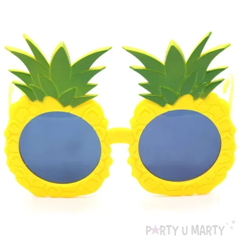 okulary ananasy hawaje zolty tamipol