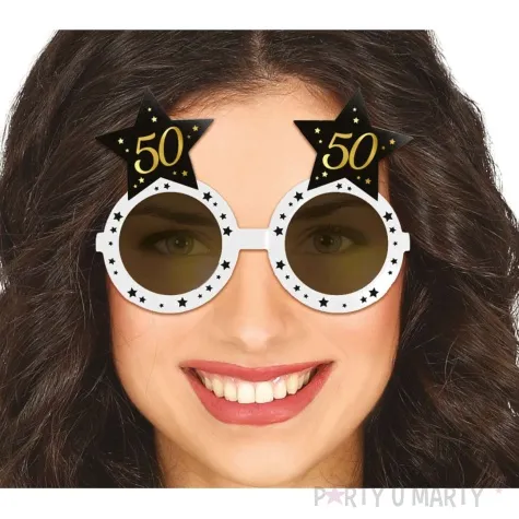 okulary party 50 urodziny gwiazdy guirca