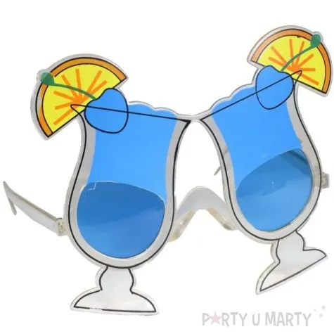 okulary party drink blekitna laguna tamipol