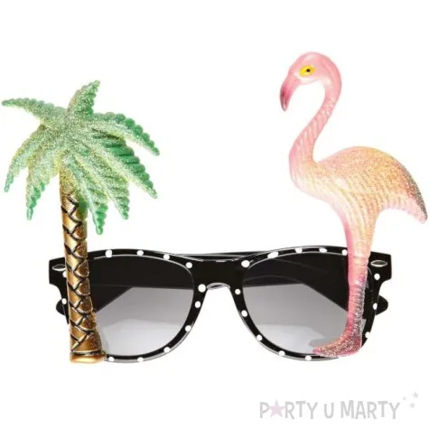 okulary party flaming z palma hawajskie widmann