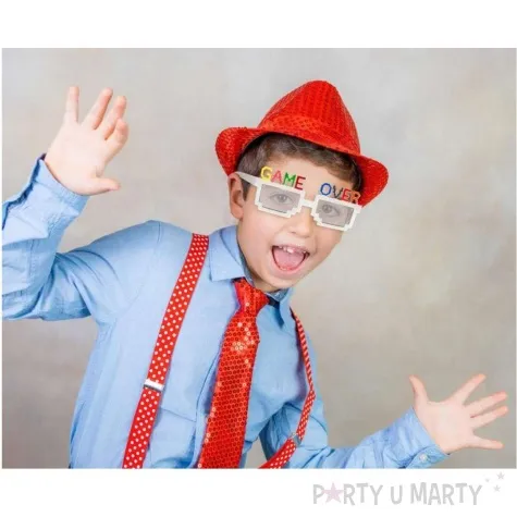 okulary party game over biale godan