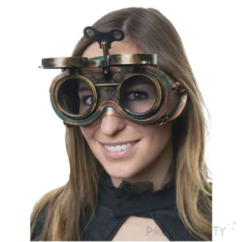 okulary party gogle steampunk funnyfashion