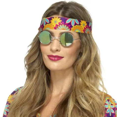 okulary party hipiska w lustrzankach smiffys rozm uniwersalny