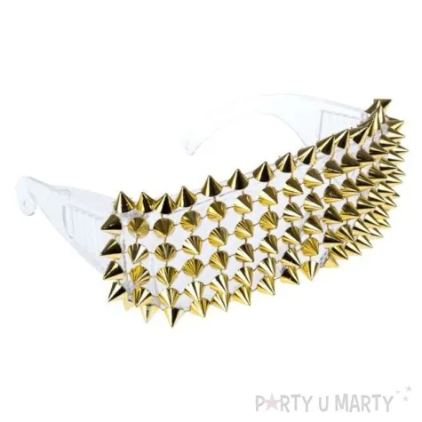 okulary party iglaste cwieki zlote funny fashion