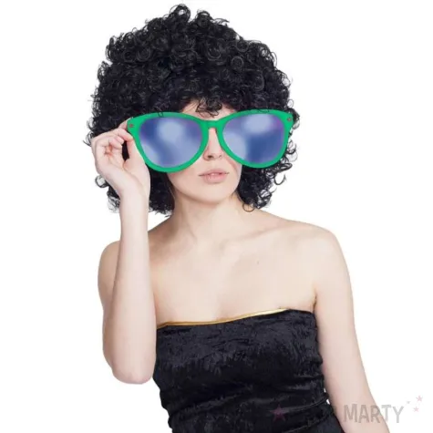 okulary party jumbo zielone godan