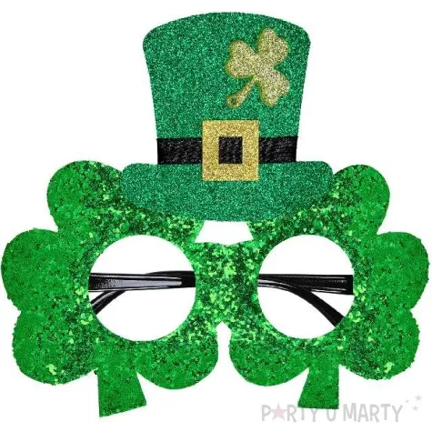 okulary party koniczyna swiety patryk widmann