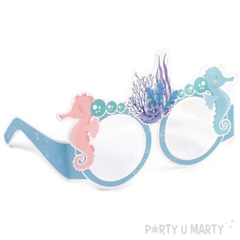 okulary party konik morski stoklasa 6 szt