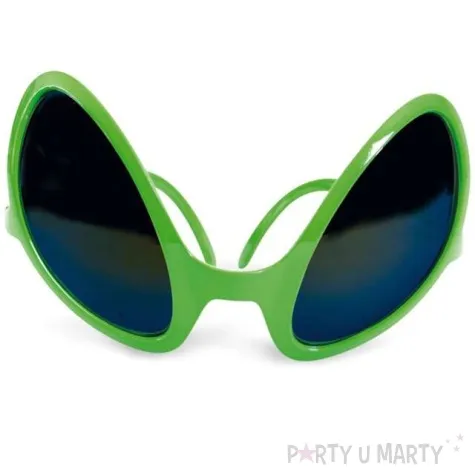 okulary party kosmita zielony fries